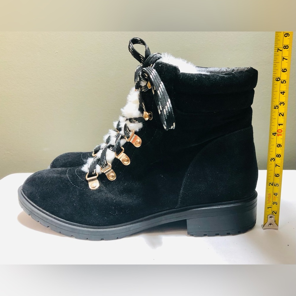 Lot 2 Boots Lexi & Abbie Hally Faux Fur Boot + Very Volatile Fringe Boot Size 8M - Picture 15 of 16